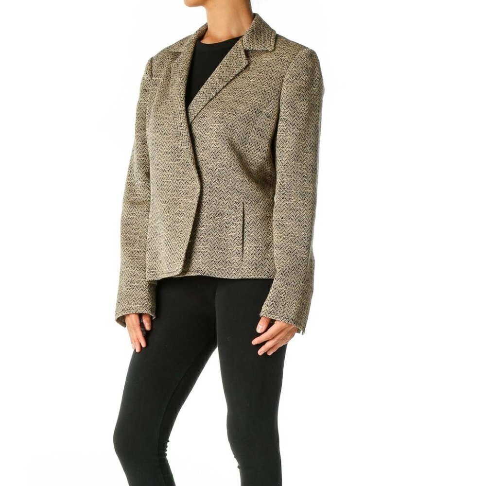 Carlisle Beige Textured Blazer - Picture 3 of 3